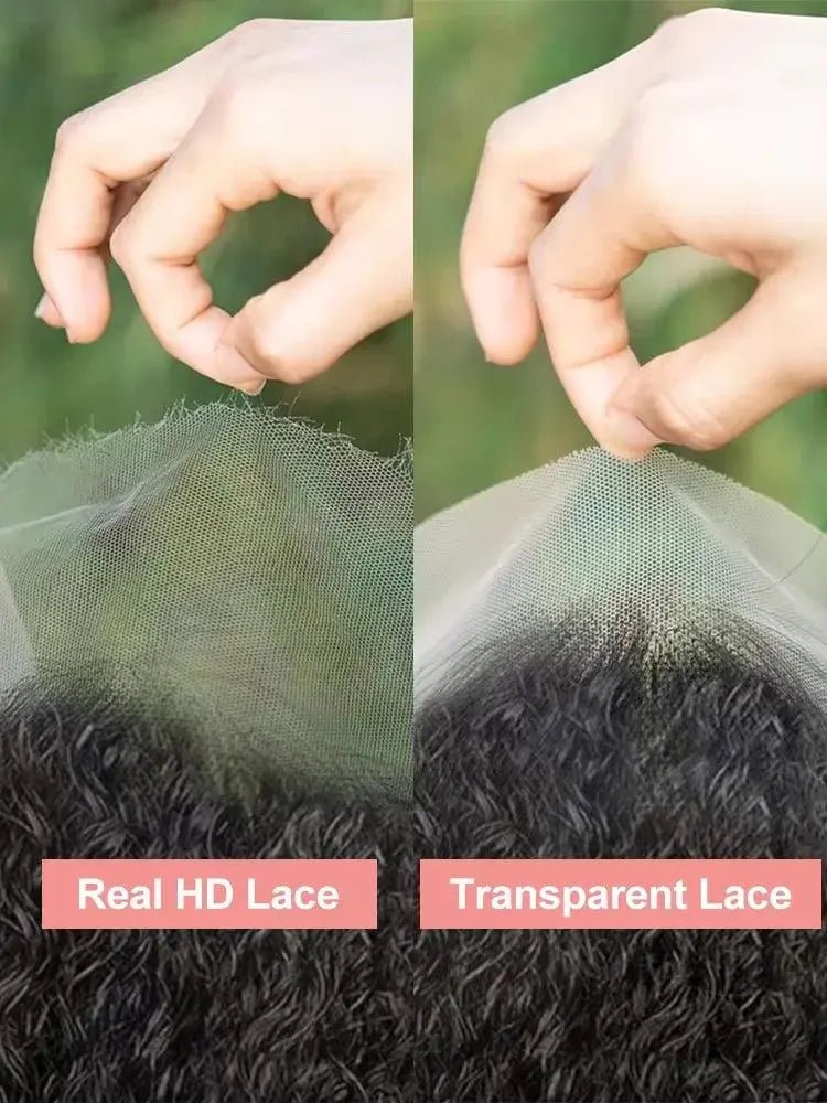 360 ° Perruque Frontale 200% Densité, Cheveux Humains Brésiliens, Lisse, Dentelle HD, Lace Front 5x5 - Porcin'Hair 