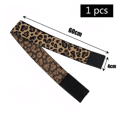 Bandeau Élastique pour Perruques, Foulard à Bord Réglable avec Bande Magique pour Femmes, Perruques en Dentelle - Porcin'Hair 