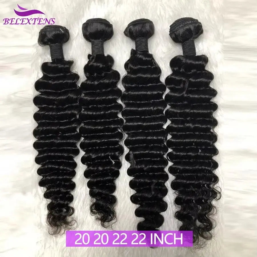 Tissage Brésilien Deep Wave – Extensions 100% Cheveux Humains - Porcin'Hair 