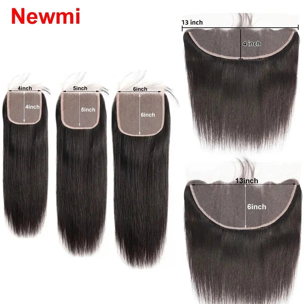 Closure Extensions de Cheveux Naturels Lisses – Lace Closure HD & Frontal - Porcin'Hair 