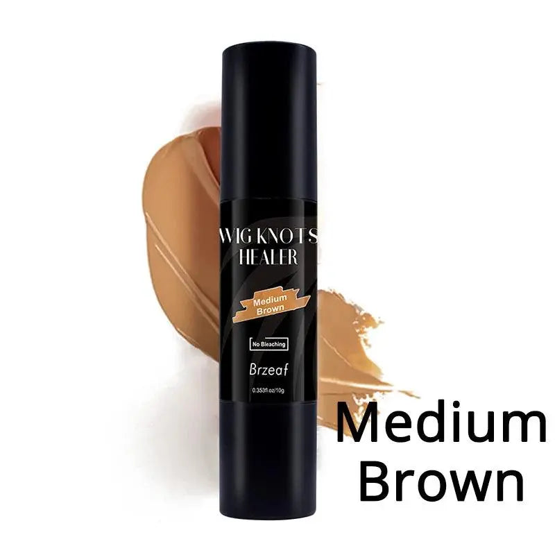 Spray Teinte pour Perruques en Dentelle – Brun Foncé, Moyen & Clair – 100ml - Porcin'Hair 