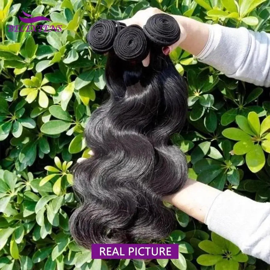 Tissage Brésilien 100% Humain - Body Wave – Extensions de Cheveux Naturels - Porcin'Hair 