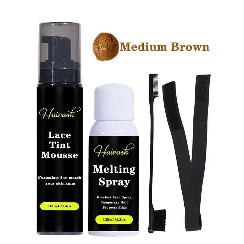 Kit d’Installation de Perruque – Spray Fondant & Colle Waterproof - Porcin'Hair 