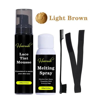 Kit d’Installation de Perruque – Spray Fondant & Colle Waterproof - Porcin'Hair 