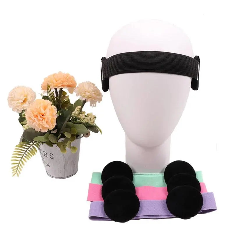 Bande de Melt pour Perruques en Dentelle avec Protections d'Oreilles, Bande Élastique Ajustable avec Couvre-Oreilles, Couleur Violet - Porcin'Hair 