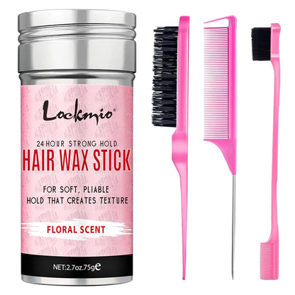 Cire Coiffante Professionnelle – Pommade Lissante Anti-Frisottis & Contrôle des Cheveux Rebelles - Porcin'Hair 