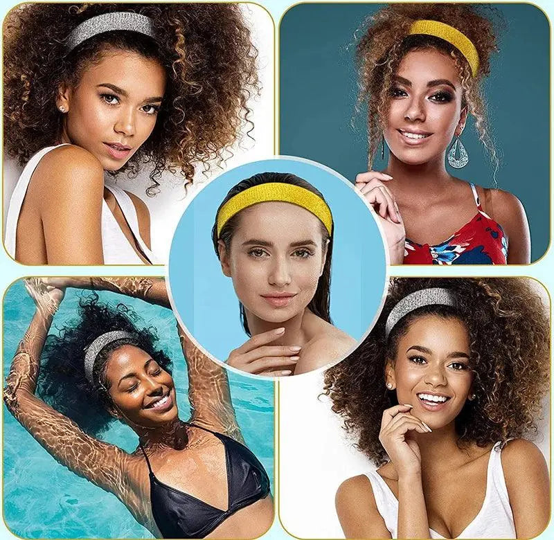 Bandeau Élastique pour Perruques, Foulard à Bord Réglable avec Bande Magique pour Femmes, Perruques en Dentelle - Porcin'Hair 
