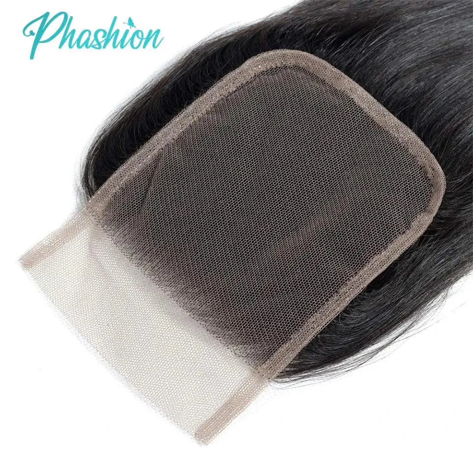 Closure Wig HD – Lisse ou Body Wave, 100% Naturel - Porcin'Hair 