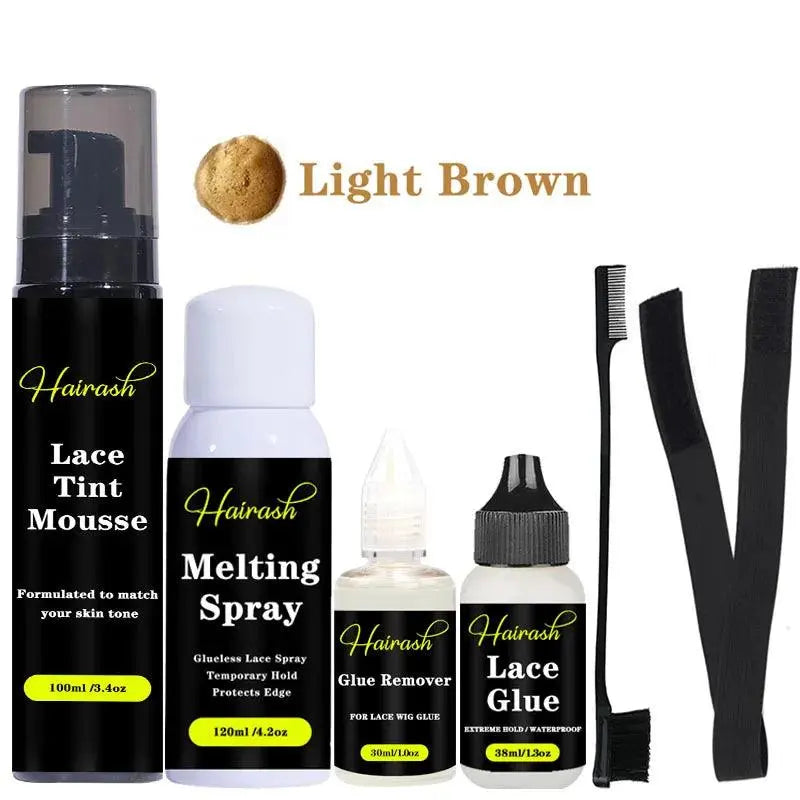 Kit d’Installation de Perruque – Spray Fondant & Colle Waterproof - Porcin'Hair 