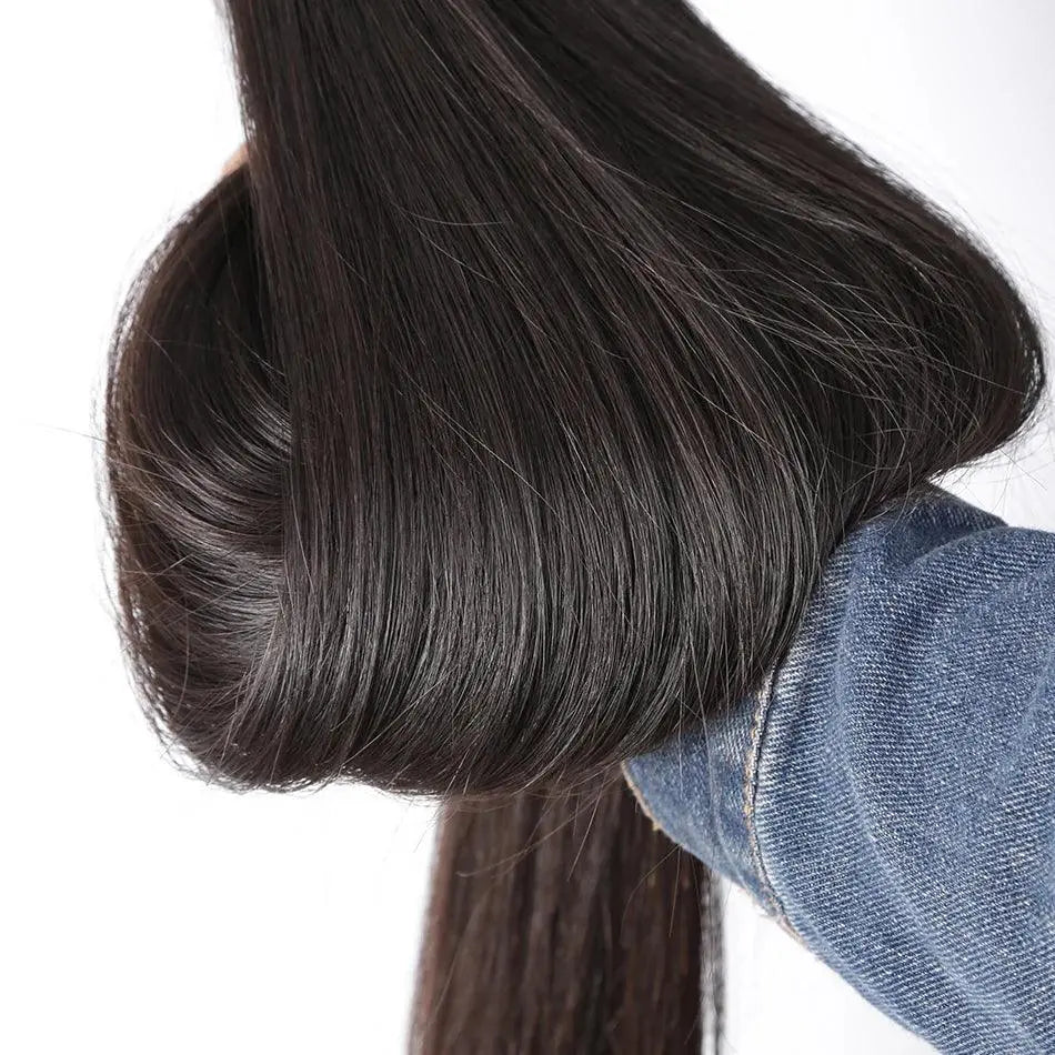 Tissage Brésilien Naturel 10A - Faisceaux de Cheveux Humains - Porcin'Hair 