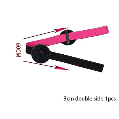 Bande de Melt pour Perruques en Dentelle avec Protections d'Oreilles, Bande Élastique Ajustable avec Couvre-Oreilles, Couleur Violet - Porcin'Hair 