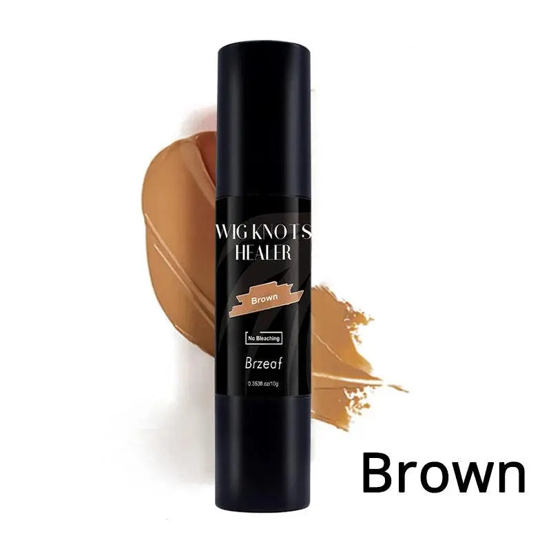 Spray Teinte pour Perruques en Dentelle – Brun Foncé, Moyen & Clair – 100ml - Porcin'Hair 