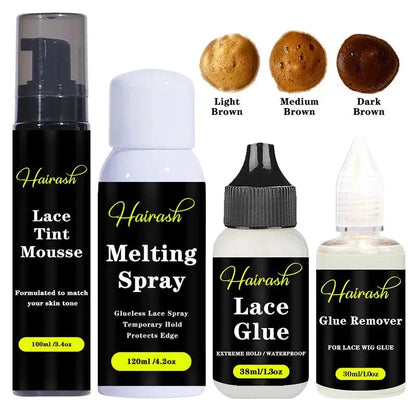 Kit d’Installation de Perruque – Spray Fondant & Colle Waterproof - Porcin'Hair 