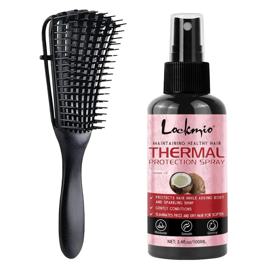 LOCKMIO – Spray Protection Thermique 100ml – Hydratation & Réparation - Porcin'Hair 