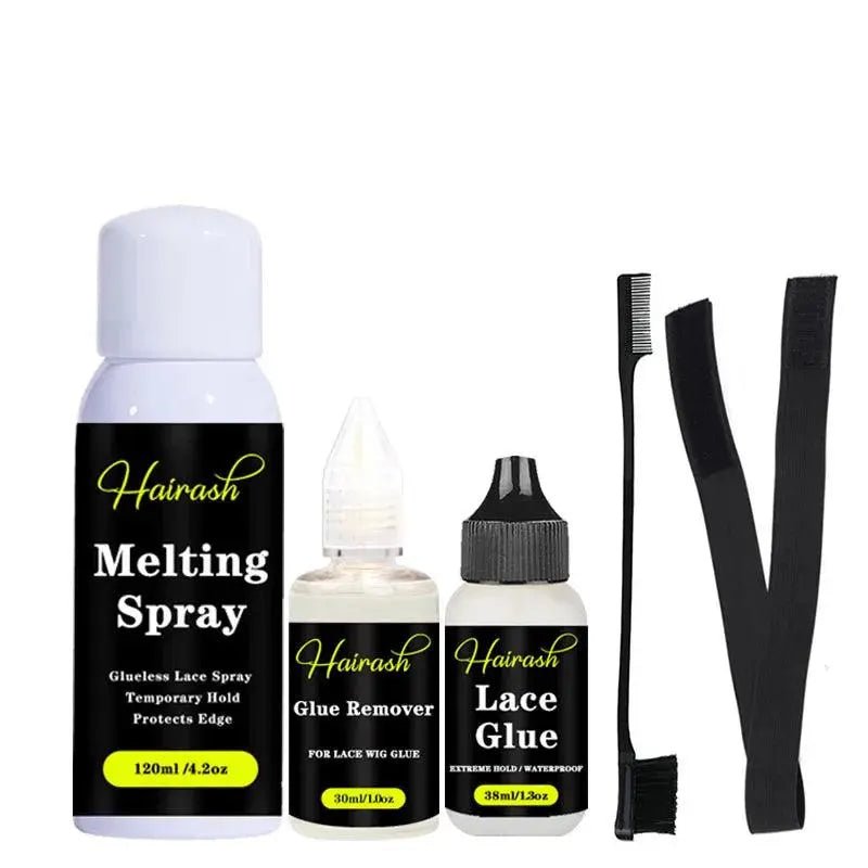 Kit d’Installation de Perruque – Spray Fondant & Colle Waterproof - Porcin'Hair 