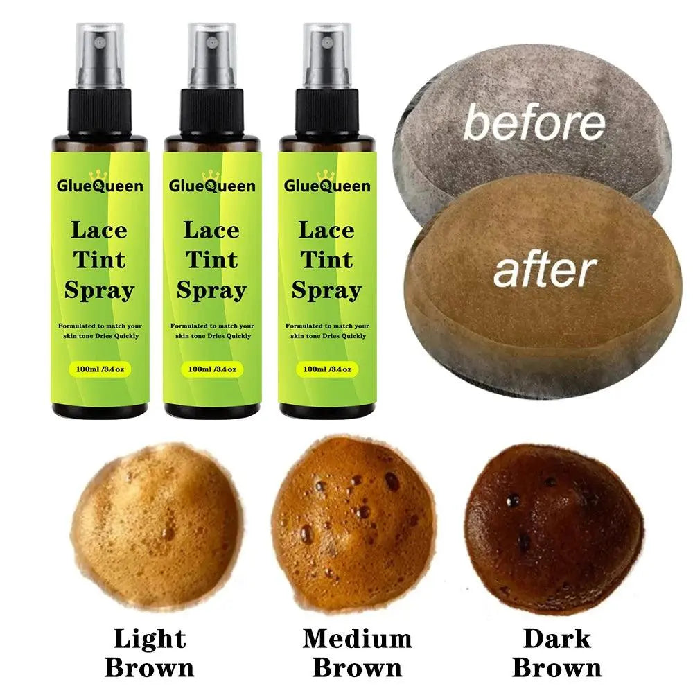 Kit d’Installation de Perruque Étanche – Colle en Aérosol & Accessoires – 8 Pièces - Porcin'Hair 
