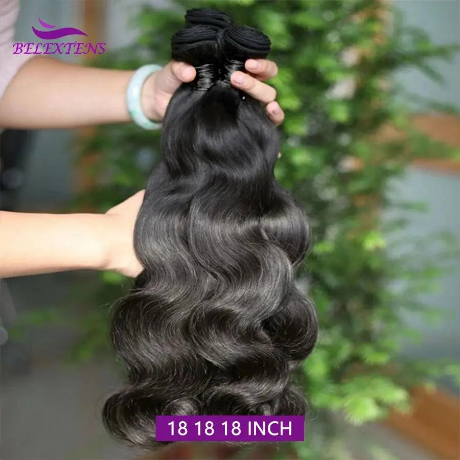 Tissage Brésilien 100% Humain - Body Wave – Extensions de Cheveux Naturels - Porcin'Hair 