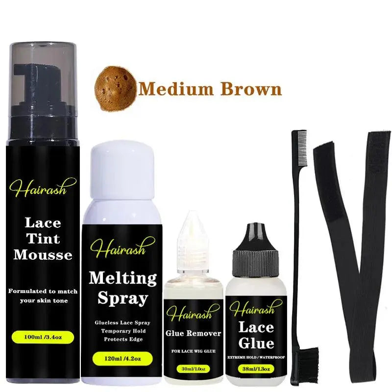 Kit d’Installation de Perruque – Spray Fondant & Colle Waterproof - Porcin'Hair 