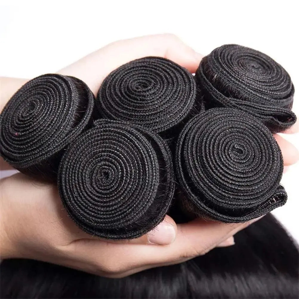 Tissage Brésilien Naturel 10A - Faisceaux de Cheveux Humains - Porcin'Hair 