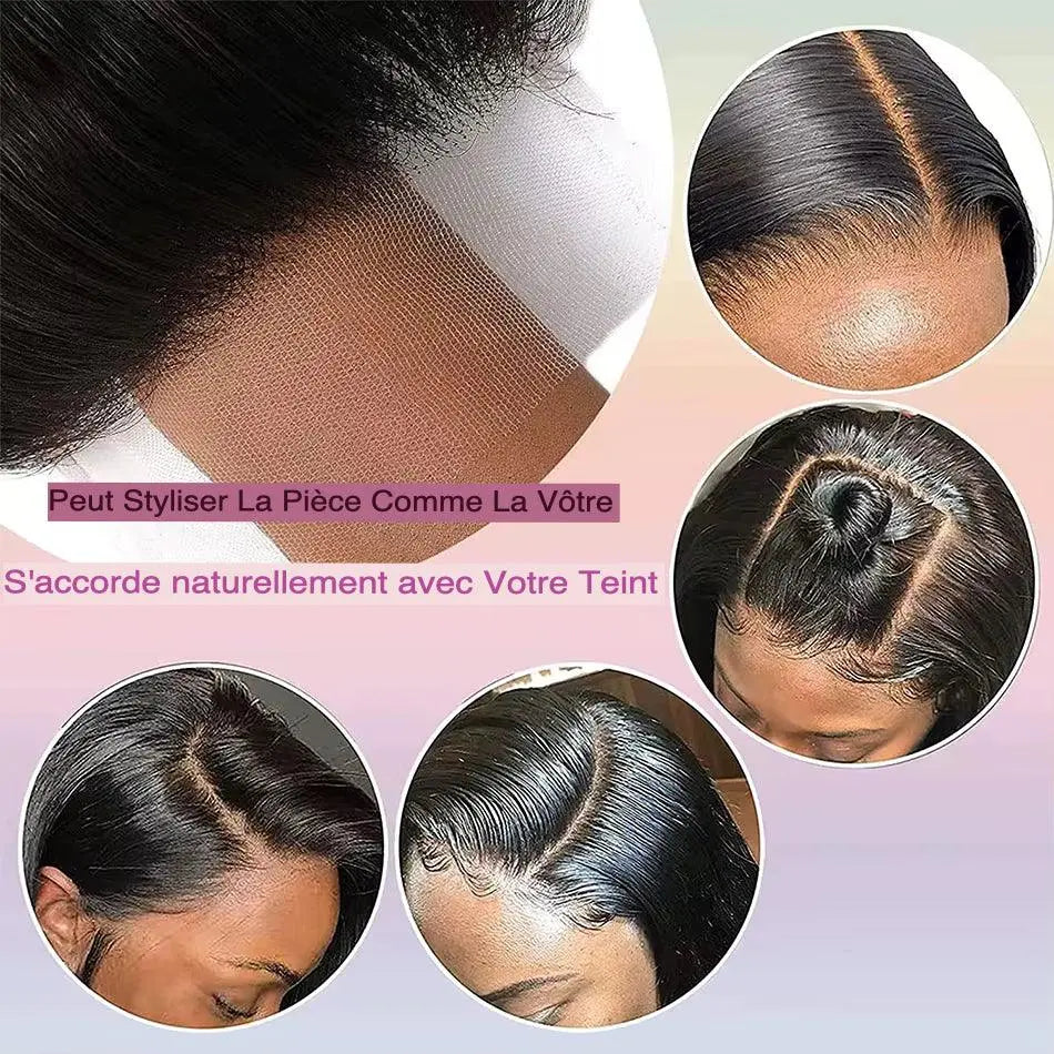 Closure Extensions de Cheveux Naturels Lisses – Lace Closure HD & Frontal - Porcin'Hair 