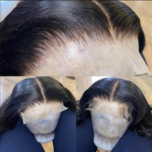 Closure HD Transparente 13x4 et 4x4  – Cheveux Raides 100% Naturels