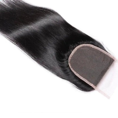 Closure Wig HD – Lisse ou Body Wave, 100% Naturel - Porcin'Hair 