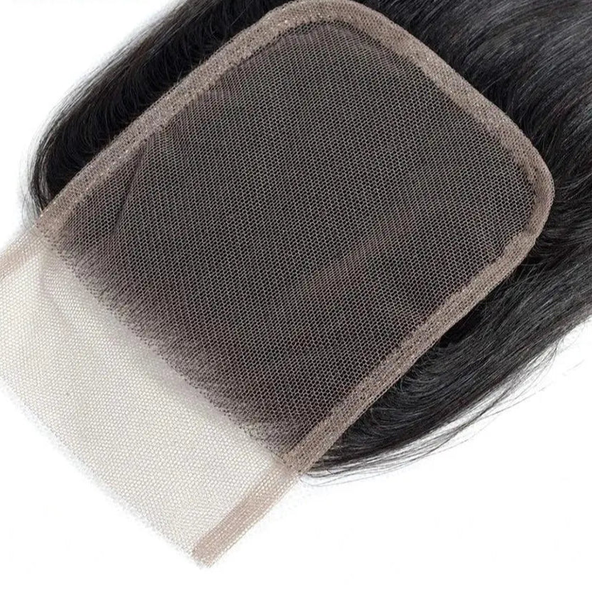 Closure Wig HD – Lisse ou Body Wave, 100% Naturel - Porcin'Hair 