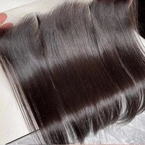 Closure Wig HD – Lisse ou Body Wave, 100% Naturel
