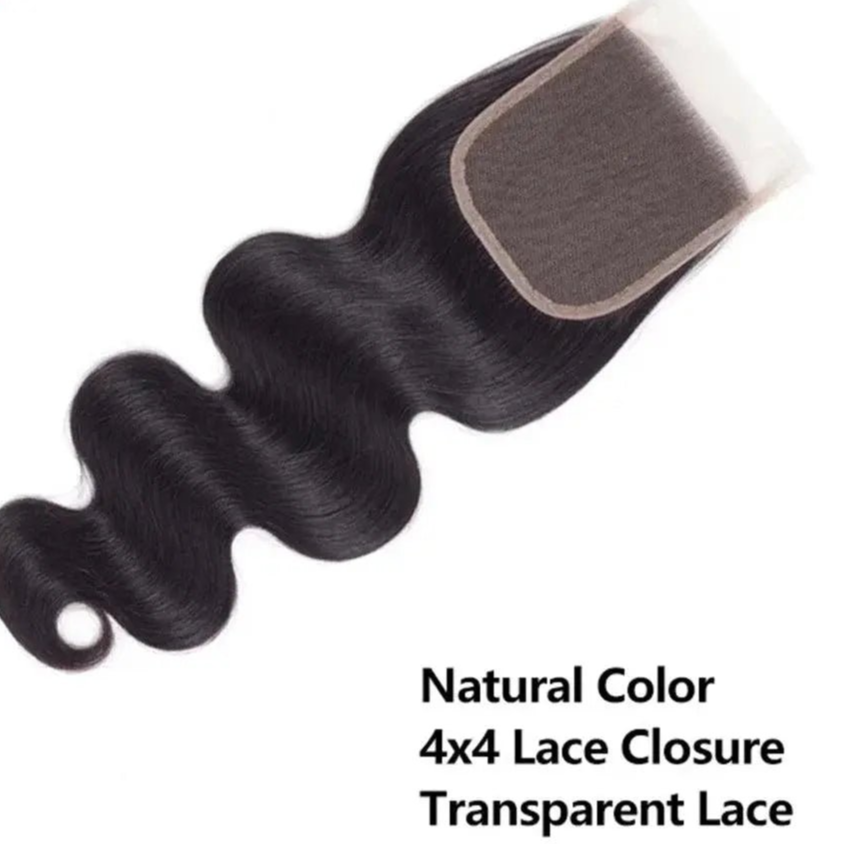 Closure Wig HD – Lisse ou Body Wave, 100% Naturel - Porcin'Hair 