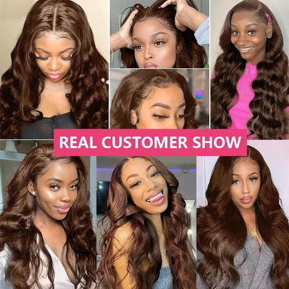 HD Lace Front Wig 13x4 360 Lace Frontal - Porcin'Hair 