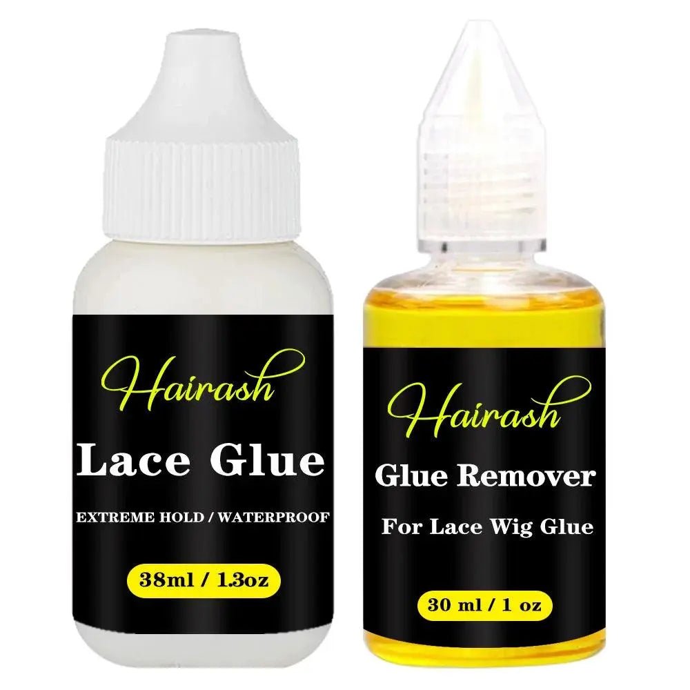 Colle Imperméable pour Lace Front Wig + Dissolvant de Colle à Base de Plantes + Stick Cire Coiffante + Spray Teinte pour Dplet pour Perruque :entelle - Porcin'Hair 