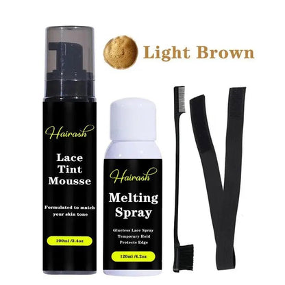 Kit d’Installation de Perruque – Spray Fondant & Colle Waterproof - Porcin'Hair 