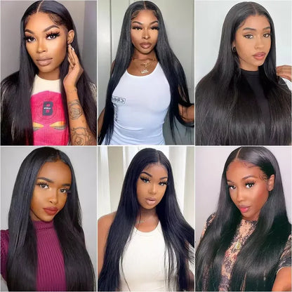 Mèches Brésiliennes Vierges 100 % Naturelles – 32” / 34”, Couleur Naturelle, Lot de 3 à 5 - Porcin'Hair 